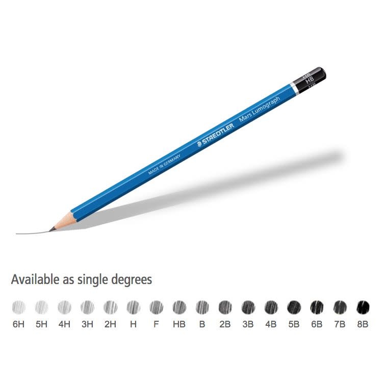 Staedtler Lumograph Pencil 4B - MICA Store